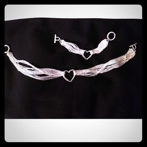 Heart Silver Set